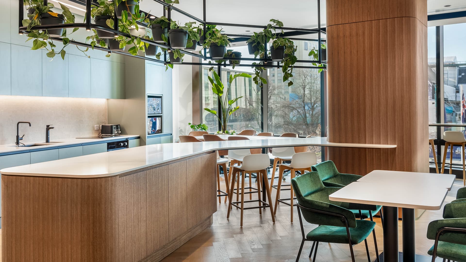 Office tiling for Anderson Lloyd Christchurch by JSR Tiling