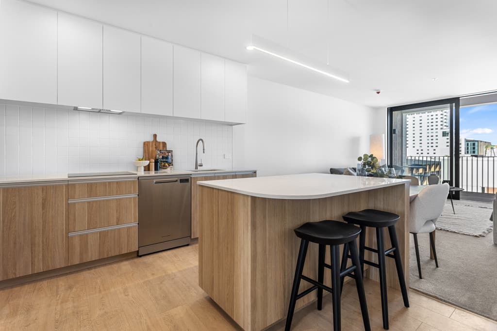 Gloucester Green apartment interior tiling