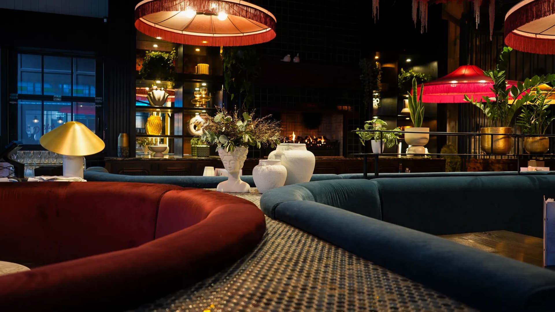 JSR Tiling commercial work — Delilah restaurant interior, Christchurch
